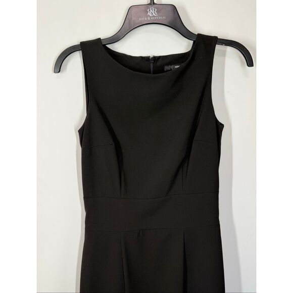 H&M Women black sheath classic back zip dress size 4 - Picture 5 of 8